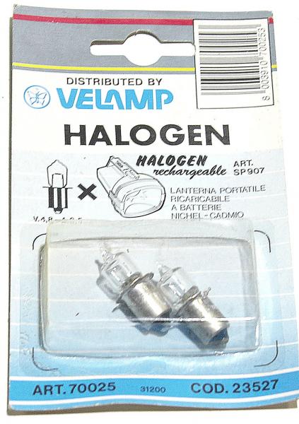 Halogen  Birne / 4,8 Volt / 0,5 A  / VE mit 2 Stk